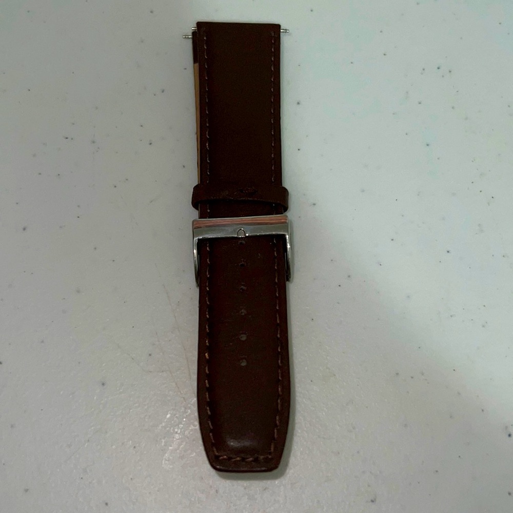 Watch leather replacement strap